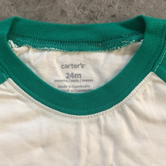 Carter's - 2 Piece Set - Tee & Jogger Pants - Lucky Charmer - 24 months - NWT - Picture 12 of 16